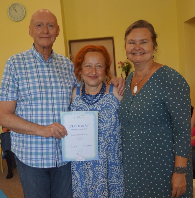 Mgr. Simona Rajnohová s certifikátem na kurzu obnovy certifikace v roce 2026